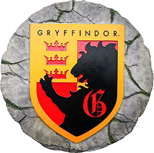 Image of Spoontiques - Garden Decor - Harry Potter Gryffindor Stepping Stone - Decorative Stone for Garden