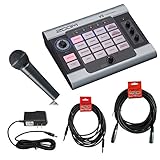 Zoom V3 Vocal Processor + Behringer XM8500 Cardioid Microphone + 20 ft XLR Cable + 18.6 ft Instrument Cable + 9V Power Supply