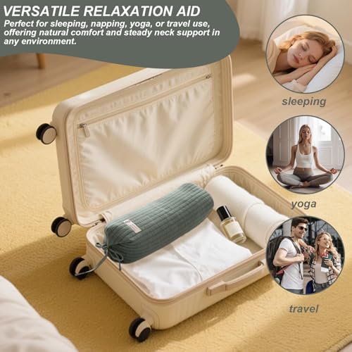 Oreiller cervical sarrasin pour dormir sereinement sur le dos - 6