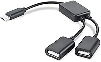 Vista 1 de IFLASH Adaptador USB tipo C a USB-A, diseño reversible Plug and Play, compatible con Google Pixel, Samsung Galaxy S8/S9, Lenovo Yoga, Dell XPS