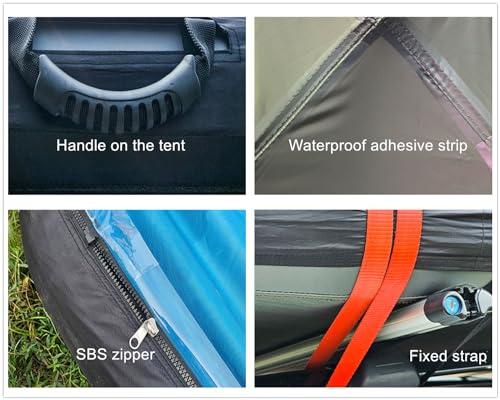 Carpa Inflable para Techo de Auto 2 Personas Fácil Montaje miniatura 7