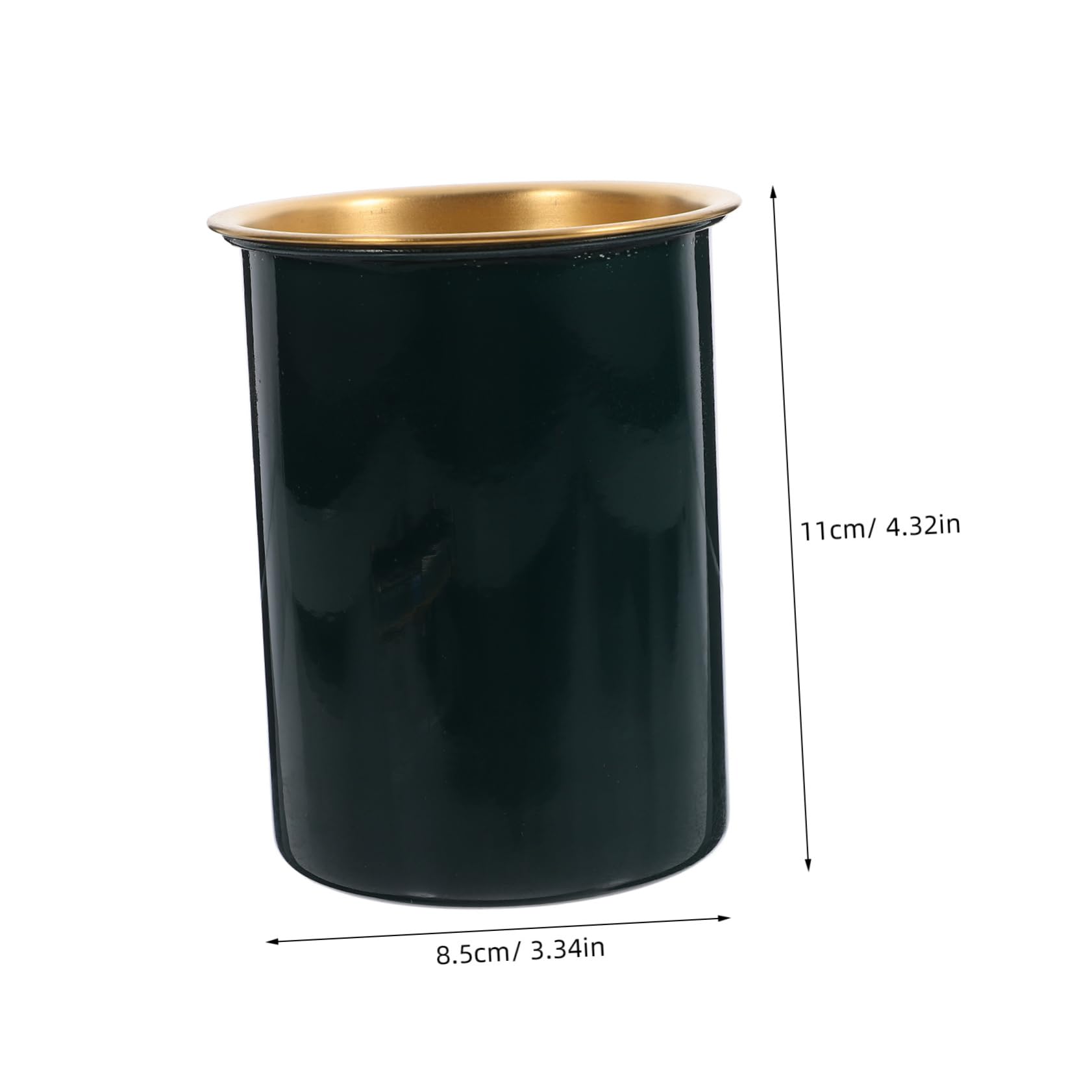 STOBAZA Car Ash Holder Creative Stainless Steel Funnel Ashtray for Cigarettes Stylish Detachable Design for Vehicles Office and Home Use