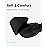Afflatus Kids Ear Plugs for Sleeping and Small Ear Canls, Age 10-17, Comfort Earplugs for Small Ears, Sleep, Noise Reduction, Concerts, Reusable, Washable (Size S, Pairs*2)