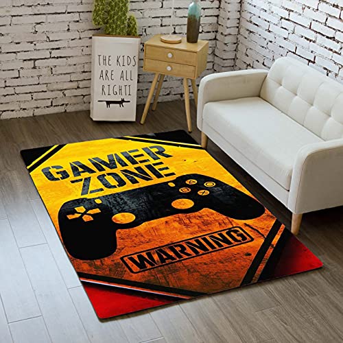 Tapis 3D graffiti console de jeu lavable et antidérapant - 2