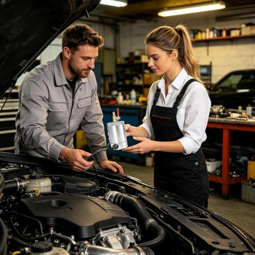 Capturador de aceite para vehículos automotores con depósito separador de aire 7