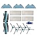 Fransande - Accesorio para robot aspirador Cecotec Conga 1490 piezas de recambio Pack de 1 cepillo principal, 4 filtros Hepa, 6 cepillos laterales, 3 válvulas