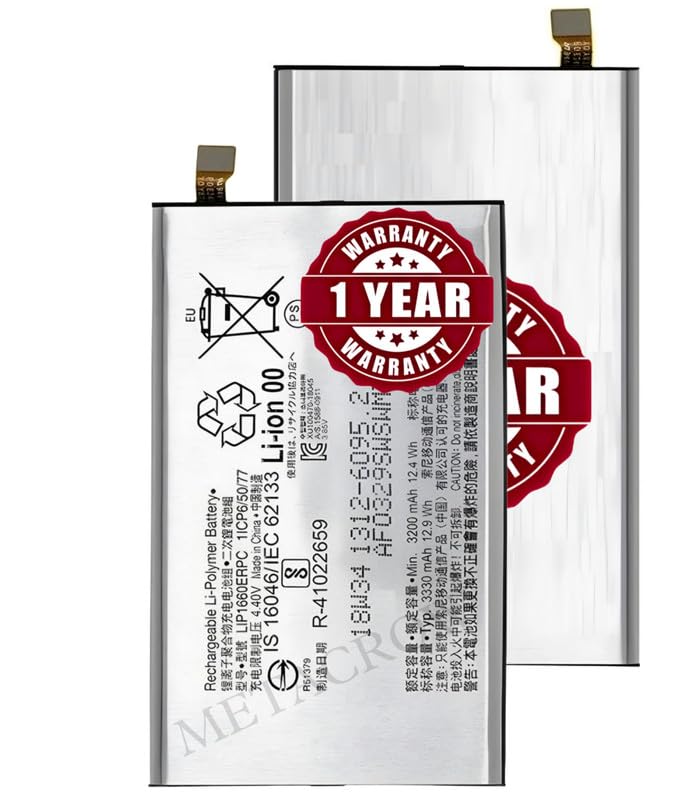 Image of Original LIP1660ERPC Battery Compatible for Sony Xperia XZ3 (H9436, H8416, H9493) - (3330mAh) - 1 Year Warranty JK1