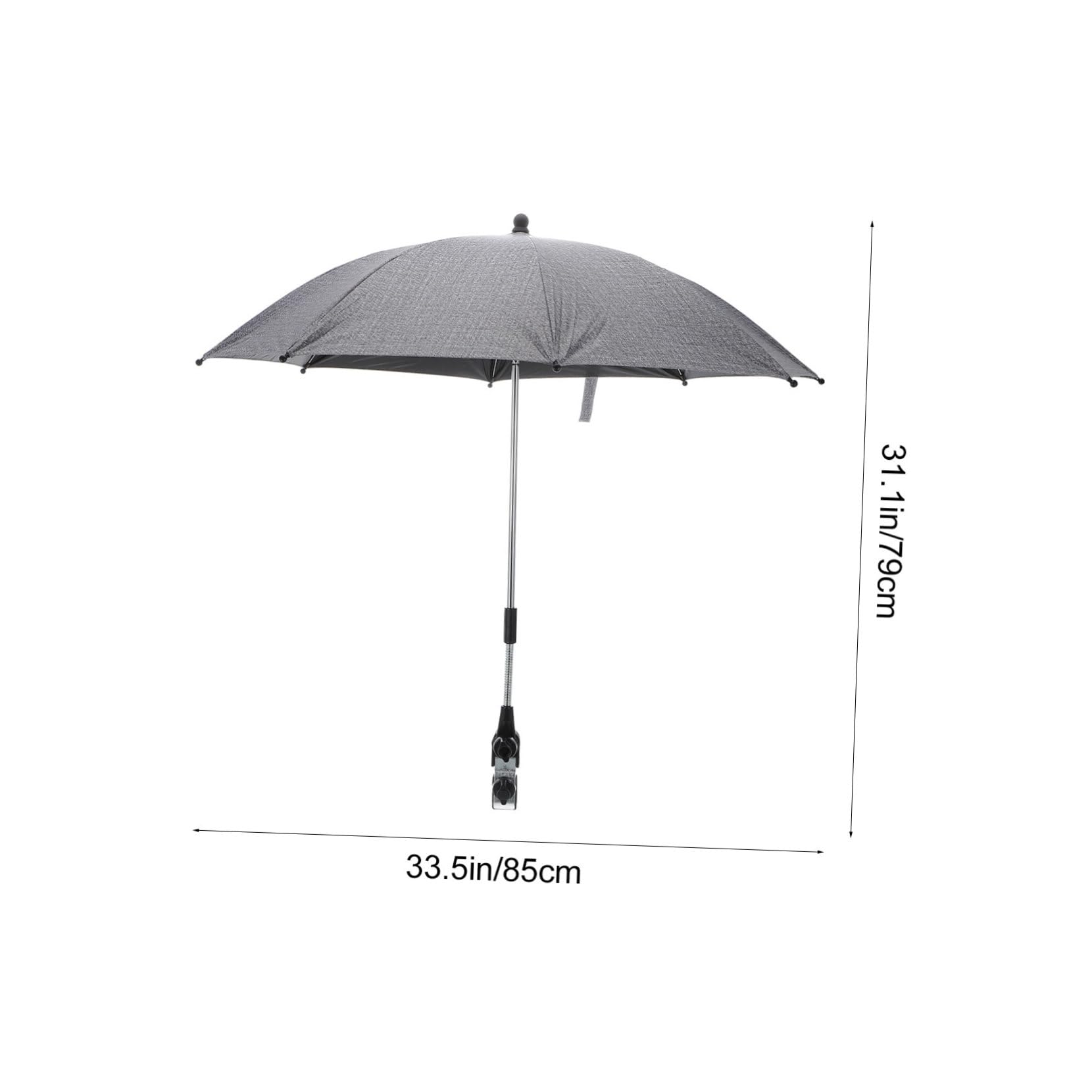 BESTonZON Infant Sun Protection Parasol Stroller Canopy for Buggy Prom Pushchair Umbrella