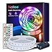 LED Strip 20m, Nallee LED Streifen RGB 5050, LED Stripes Sync mit Musik, LED Lichterkette mit 44 Tasten IR-Fernbedienung, LED lichtband für Zuhause, Schlafzimmer, Küche, Party(2x10m)