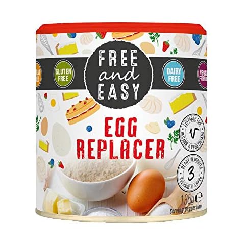 Free & Easy | Egg Replacer | 2 x 135g Cover