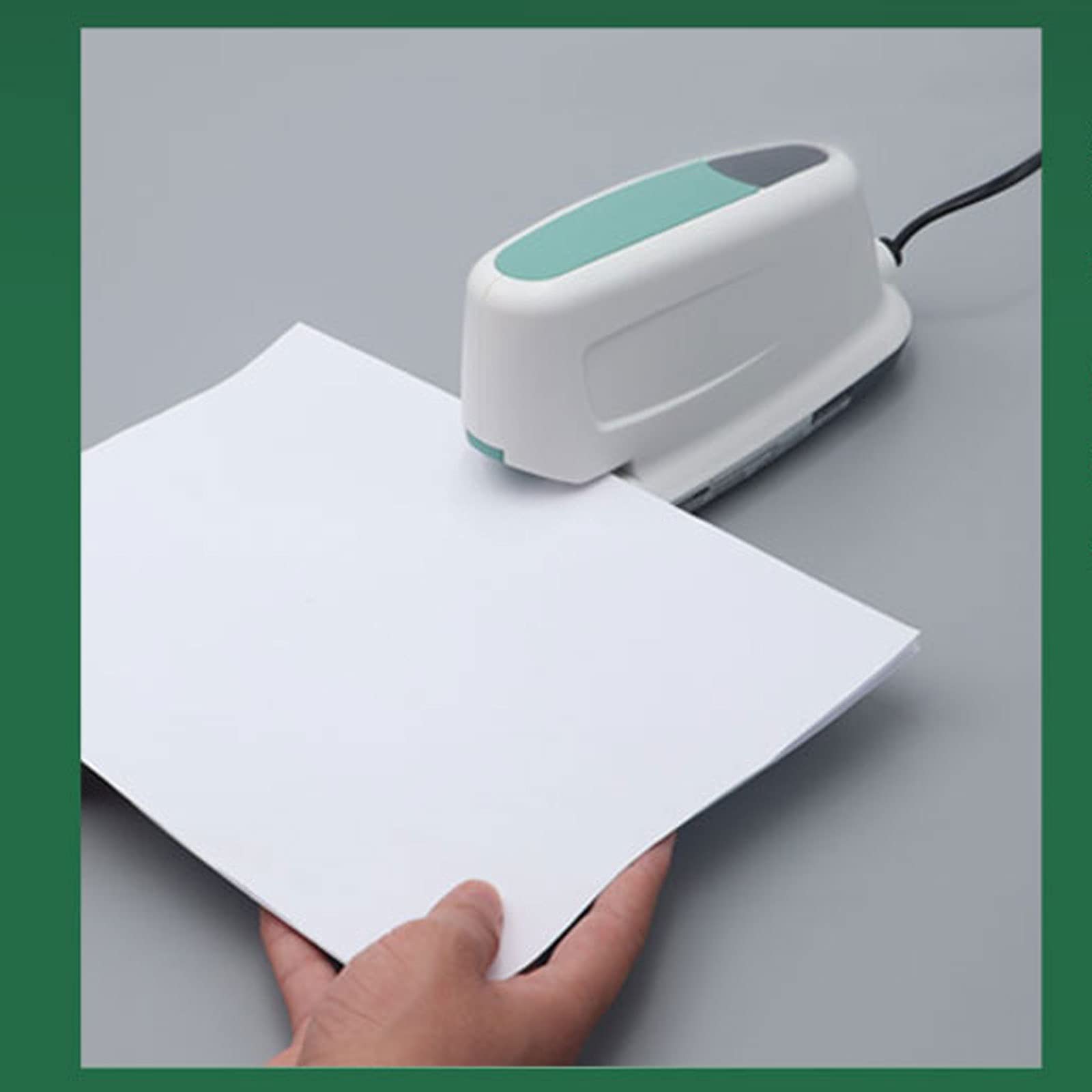 Liudan Cucitrice Palette Completamente Automatiche, 25 Fogli capacità, cucitrice Portatile e Durevole per Forniture per Ufficio per Ufficio, Aula Spillatrice
