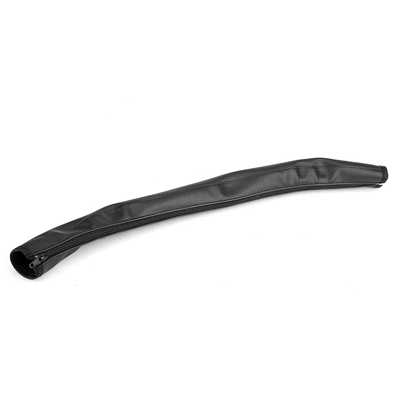 Joyzan Pushchair Stroller Handle Bar Cover Baby Stroller Armrest Handle Sleeve Cover niversal Handle Cover Artificial Leather Dust Proof Cover Infant Toddler Pram Bumper Bar with Zipped Closure