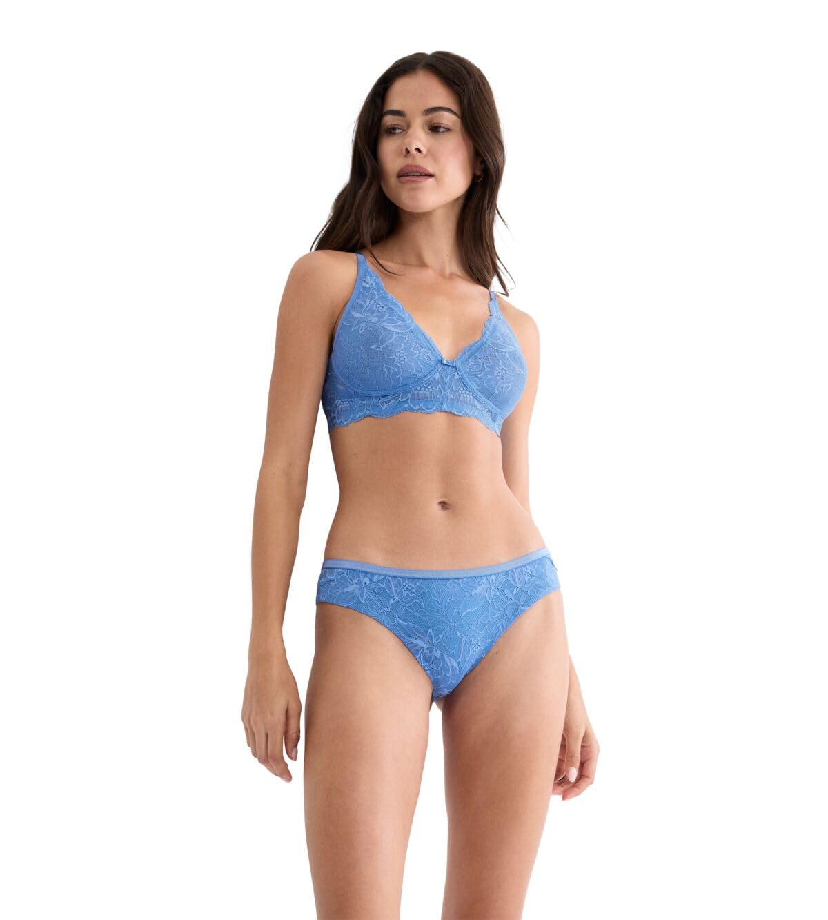 Triumph Women's Sky Blue Amourette Charm T Brazilian01 Briefs, Ciel, 44
