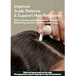 AROMATICA Root Enhancer Rosemary oil for hair growth – Flaky & Itchy & Dry Scalp Treatment – Hair Oil for Scalp Exfoliator & Detox – Free from Sulfate, Silicone, and Paraben (3.38oz) - Image 5