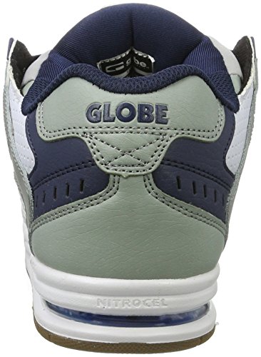 Image of Globe Men's Sabre Skate Shoe, Grey Grey Blue Green, 14 US