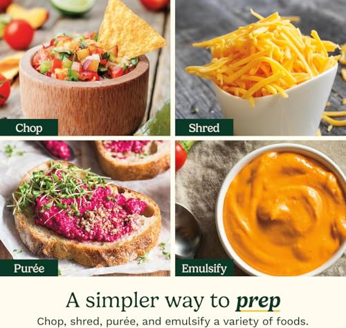 Image of Cuisinart FP-5IN 5-Cup Food Processor |220-240V| 300W Compact Kitchen Processor | Chopping & Shredding | Reversible Stainless Steel Disc | Wide Feed Tube | Easy-Clean Bowl | Silver