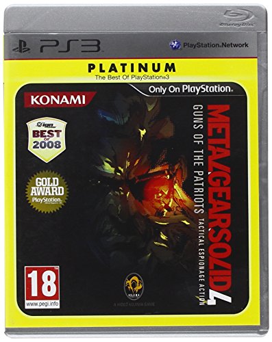  Konami Metal Gear Solid 4: Guns of the Patriots, PS3