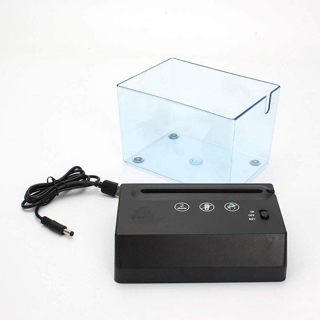 Eléctrica trituradora de Papel - Mini portátil trituradora de Escritorio de Oficina pequeña trituradora