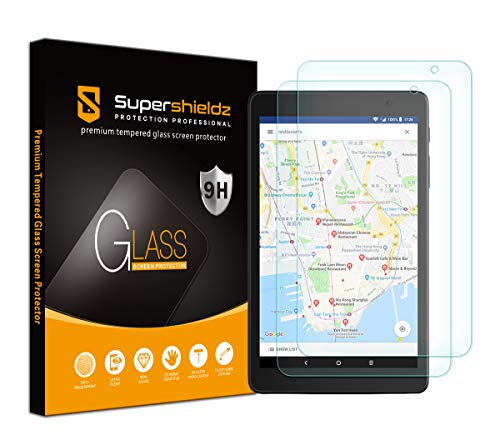 Protector de pantalla vidrio templado Supershieldz 8 pulg x2