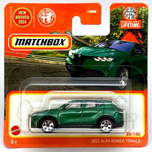 Matchbox 2024-2023 Alfa Romeo Tonale [Verde Fangio métallisé] Vert 50/100