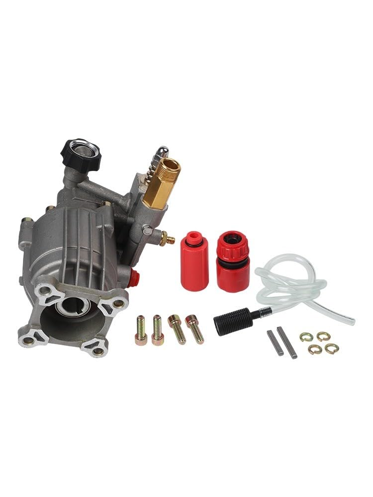 3400 PSI 2.5 GPM Pressione Orizzontale per Pompa Rondella per Ricambio Albero 3/4" Compatibile con Motori