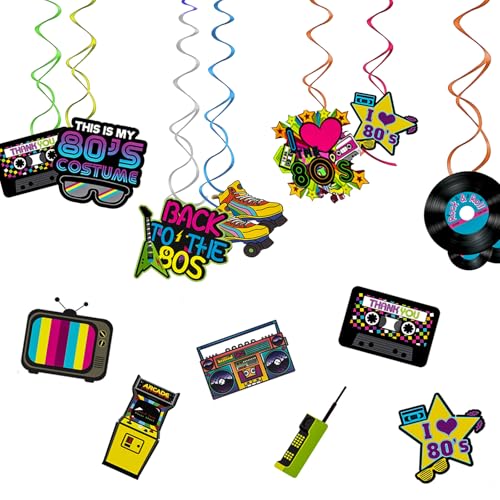 Lot de 34 décorations de fête des années 90 -