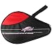 Socko Waterproof Nylon Table Tennis Racket Bag PingPong Paddle Bat Case Red 8202