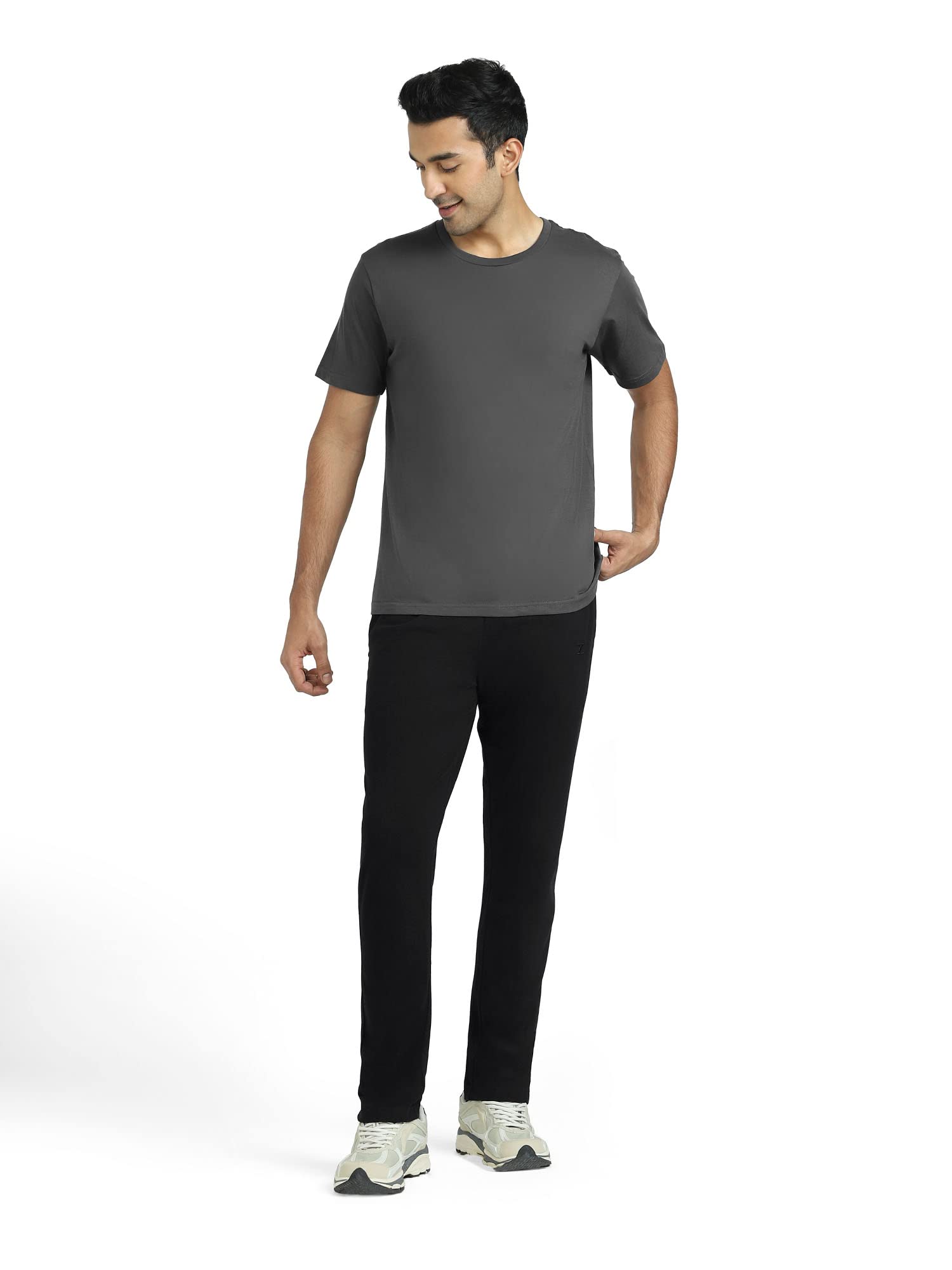 XYXX Pantalones de chándal de tiro medio para hombre