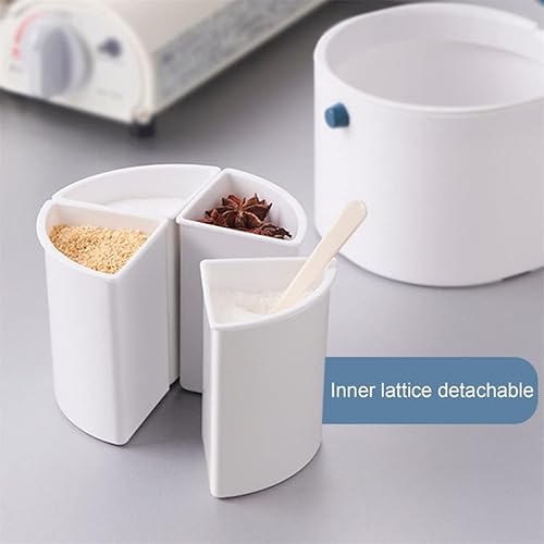 Miniatura 6 de ZHUHW Caja de condimentos para suministros de cocina contenedor de especias caja de condimentos tanque de almacenamiento de herramientas