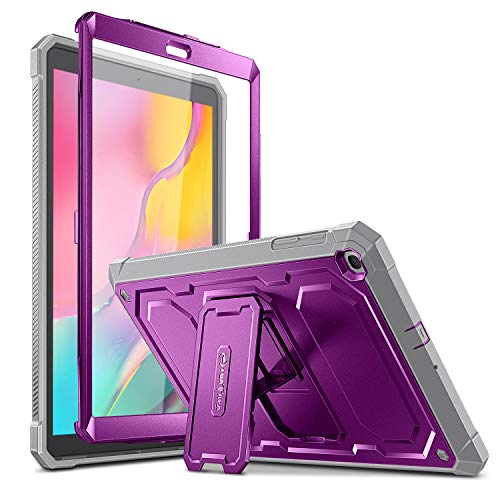 Fintie Shockproof Case for Samsung Galaxy Tab A 10.1 2019 Release Purple