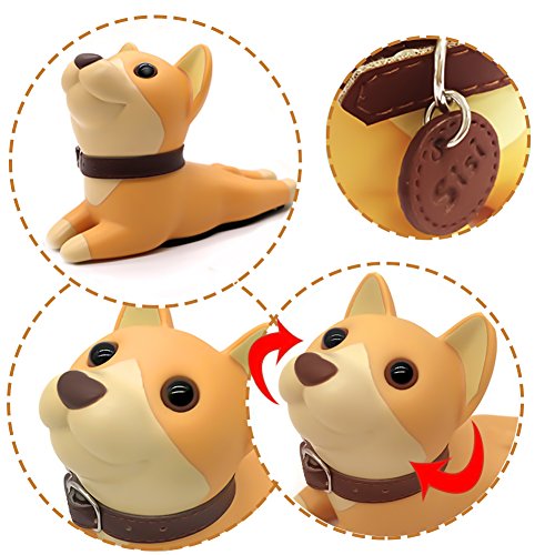 Domestar Cute Dog Door Stopper, Shiba Inu Door Stop Decorative Animal Doorstop Door Wedge #TOP1