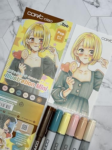 Copic Ciao coffret de feutres à alcool et stylo de précision fine