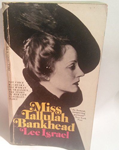 Miss Tallulah Bankhead B0006X9656 Book Cover