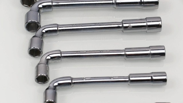 Piutouyar 7mm Metric L Shaped Angled Hex Socket Wrench, Double - View #13