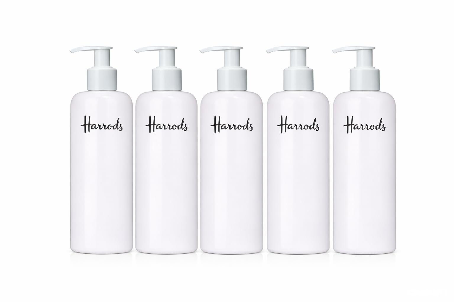 500ml White Refillable Shampoo Pump Bottles (Pack of 5) | BPA-Free Plastic Liquid Soap & Lotion Dispenser Set | Durable Bathroom Containers with Pump for Handwash & Conditioner-image-35