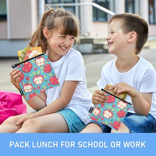 Bolsas reutilizables para sándwich y snack 3 unidades miniatura 6