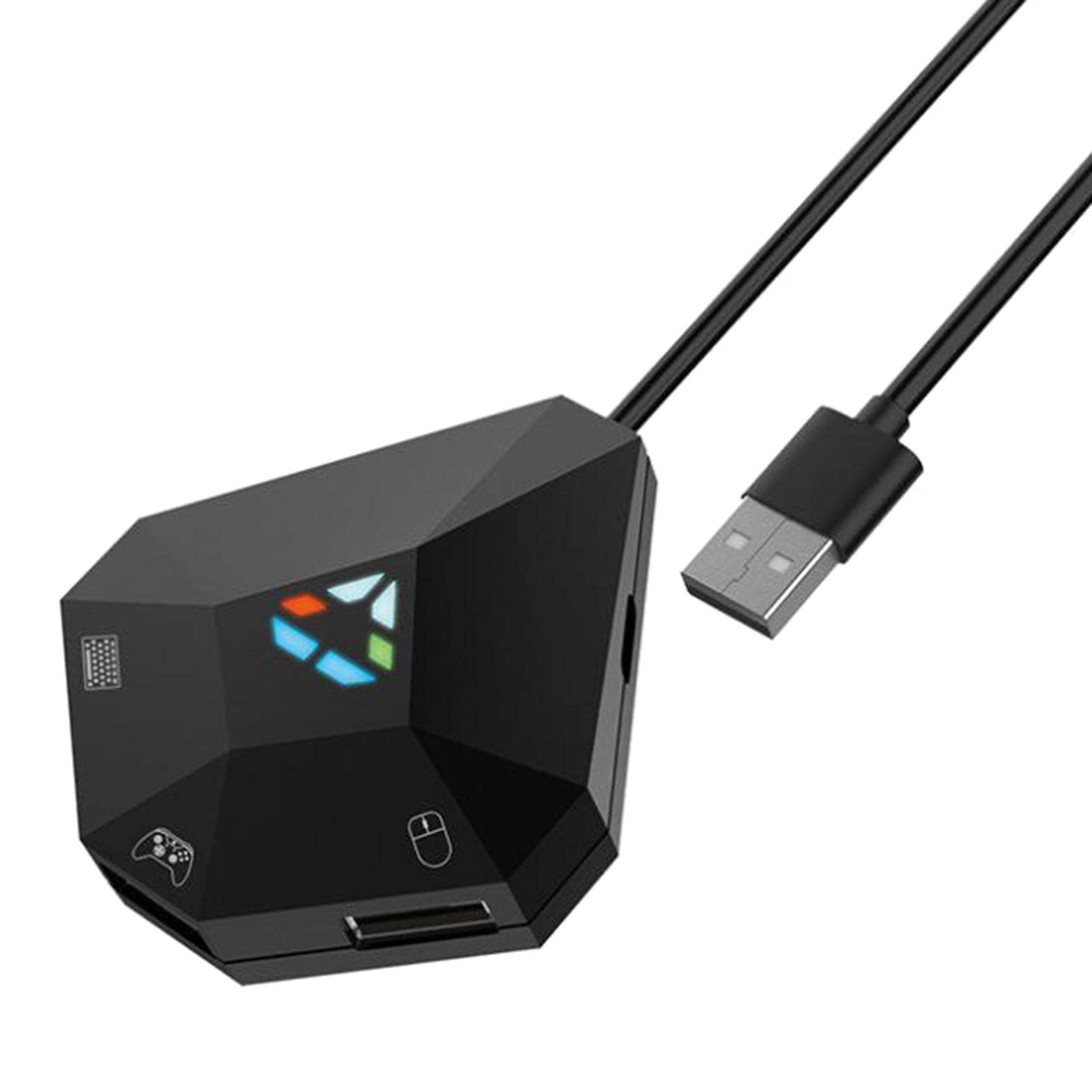 Clavier Souris Convertisseur USB Adaptateur Pièces avec Prise Casque 35mm Accessoires Professionnels pour Jeux Vidéo Compatible PS3 Xbox360 Switch