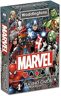 Marvel Universe Waddingtons Number 1 Playing Cards