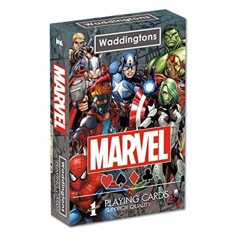 Marvel Universe Waddingtons Number 1 Playing Cards Cover