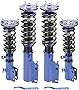 maXpeedingrods Coilovers Adjustable Height for Lexus ES350 2007-2009 for Toyota Avalon 2007-2011 All Models, Spring Shock Absorber Suspension Coil Struts, Amortiguador Lowering Kit by 1-3” Blue