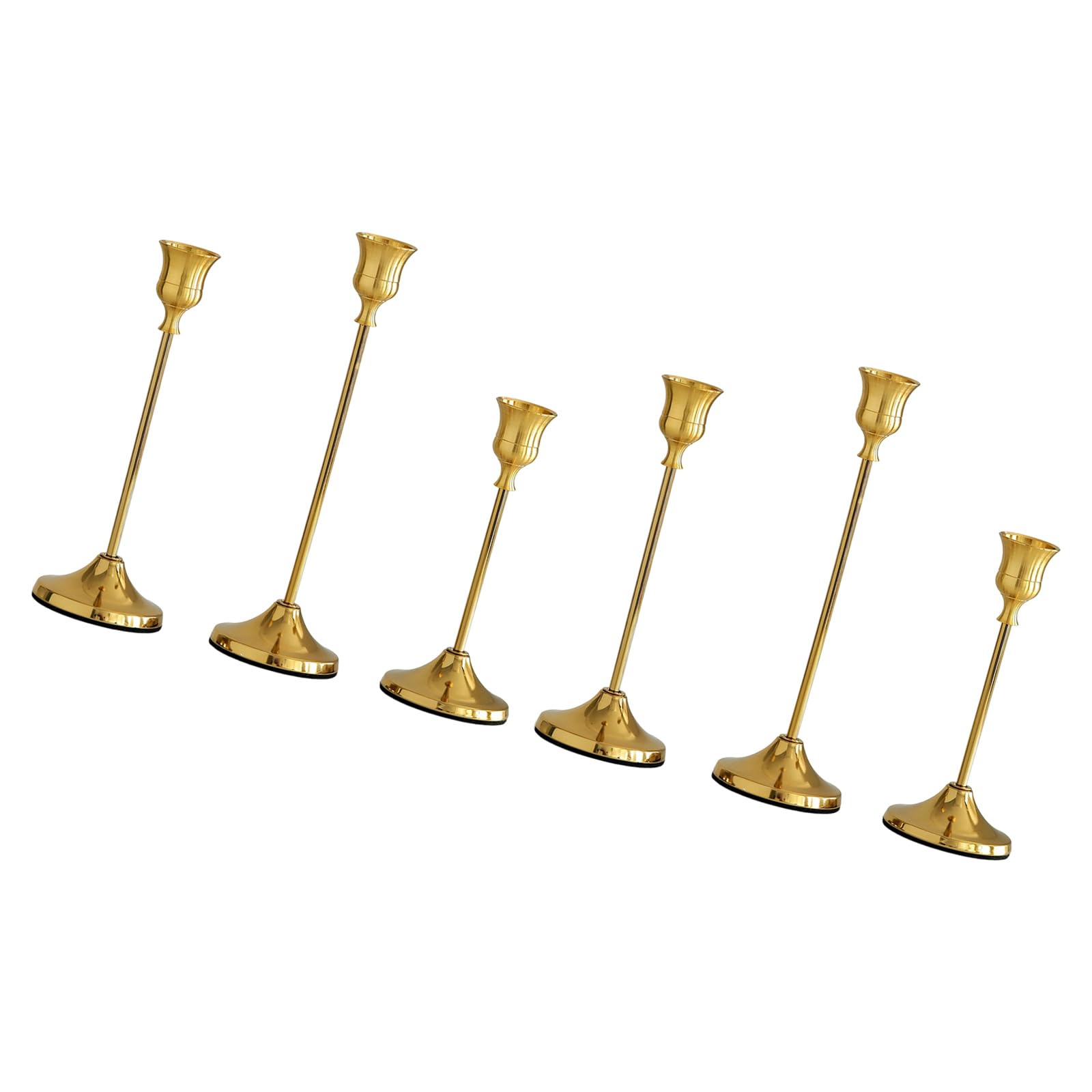Decorative Stands Taper Holder Vintage Candlestick Holder for Wedding, Dinning, Party Table Centerpieces Candlestick Holders
