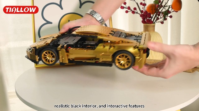 Amazon.com: TIALLOW Sports Car Building Set for Adults - 1:14 MOC