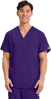 Cherokee Womens Unisex V-Neck Top