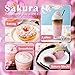 orgnisulmte Sakura Powder 100% Japanese Cherry Blossom, Sakura Latte Gluten-Free, Keto Friendly, Made in Japan 5.3 Oz (150g)