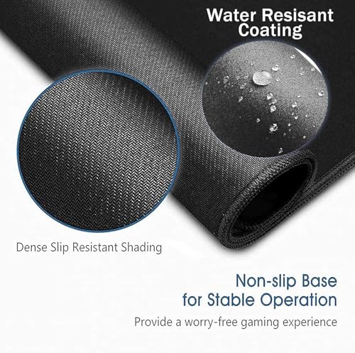 Image of Storite 5 Pack 220mm x 180mm x 2mm Speed Type Gaming Non-Slip Rubber Base Mousepad Desk Mat Keyboard Pad for Laptop /Computer Office PC & Home