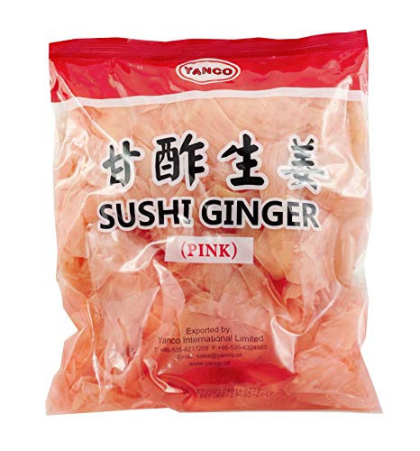 Yanco Rosado Gari Jengibre Encurtido de Sushi, 1.5 kg