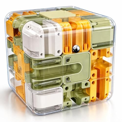 3D Maze Puzzle Game for 8-12 Years Old Kids, Assorted Colours, Puzzle Game, Educational Sensory Toy, Birthday Gift for Adults and Children