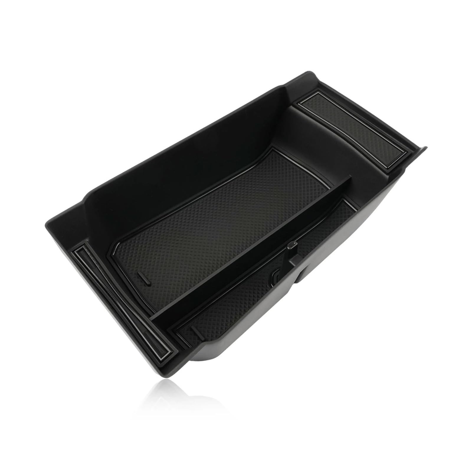 OOPUHKSY Car Armrest Box Storage For Renault For Austral 2024 For E-Tech For Hybrid 2023 2024 Central Control Container Accessories(Black)
