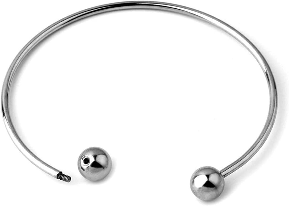 SimpleLif Bracelet Ball Closure Adjustable Wire Blank Bracelet Expandable Bangle DIY Jewelry Making - Image 6