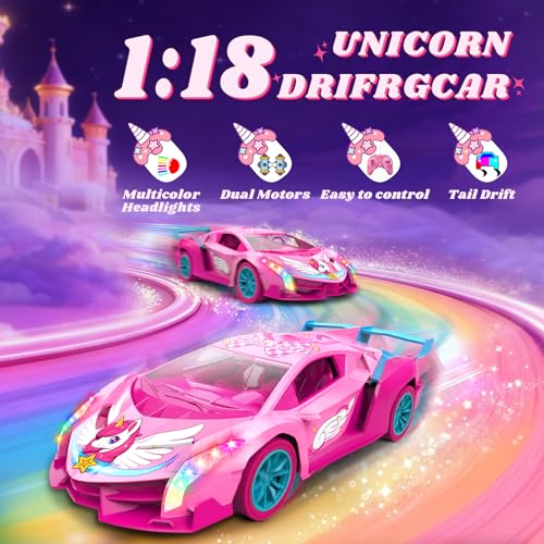 Unicorn RC Car for Girls